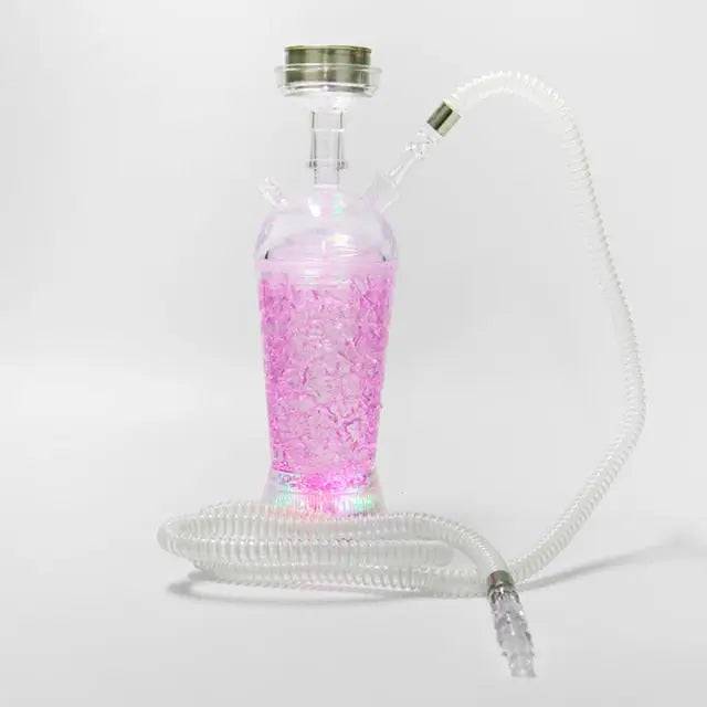 Transparent portable hookah set - TheWellBeing4All