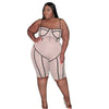 Jumpsuit Women Plus Size Summer Outfits Rompers Playsuits Sexy Backless Bodycon 5XL - TheWellBeing4All