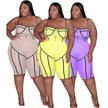 Jumpsuit Women Plus Size Summer Outfits Rompers Playsuits Sexy Backless Bodycon 5XL - TheWellBeing4All