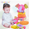 Baby Toys Soft Plush Mobile Rattles Toys Elephant Stacking - TheWellBeing4All