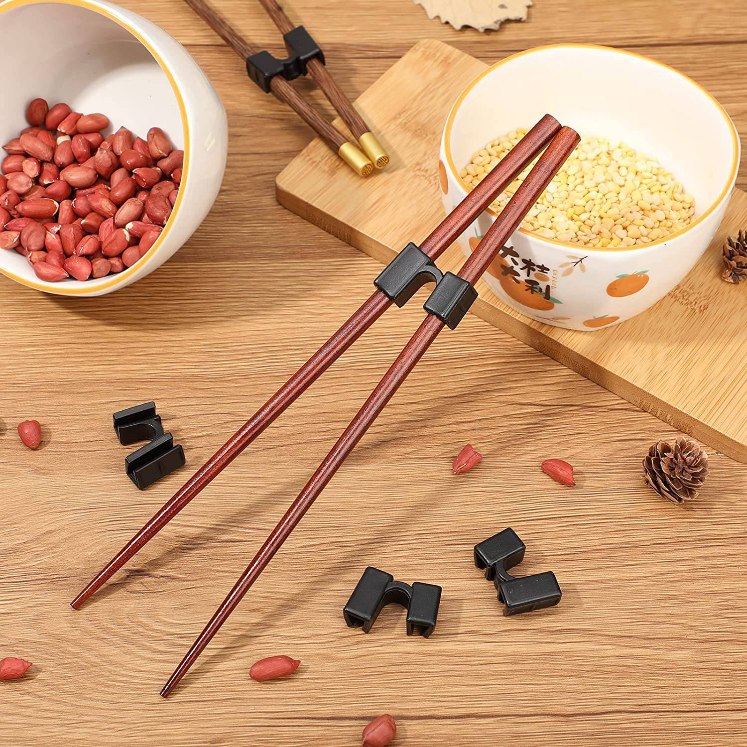 Chopstick Helpers Training Chinese Chopsticks Trainer Holder - TheWellBeing4All