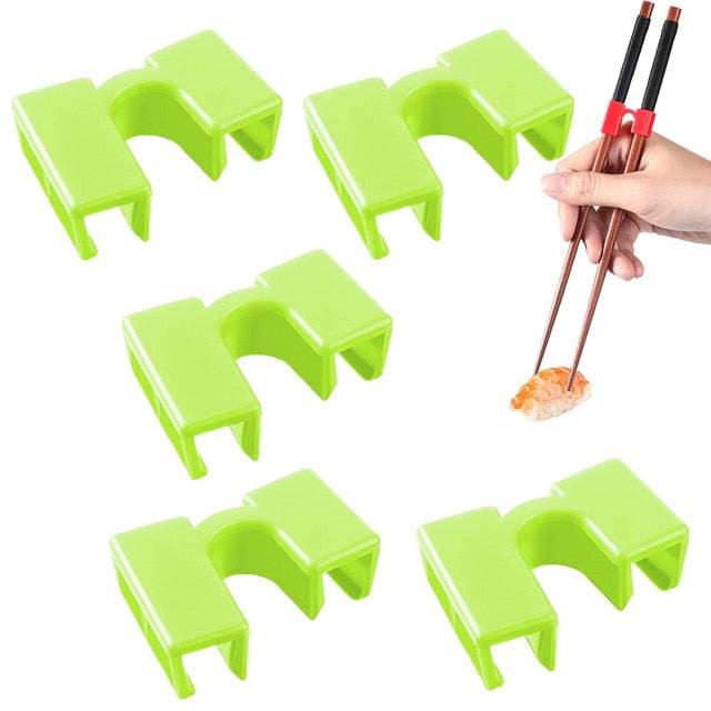 Chopstick Helpers Training Chinese Chopsticks Trainer Holder - TheWellBeing4All