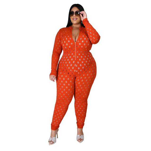 Jumpsuits for BBW Fall Clothes - TheWellBeing4All