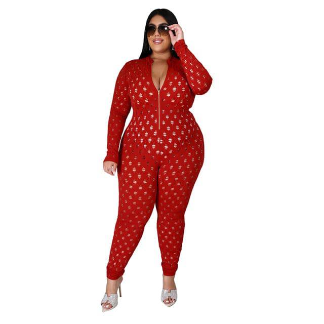 Jumpsuits for BBW Fall Clothes - TheWellBeing4All