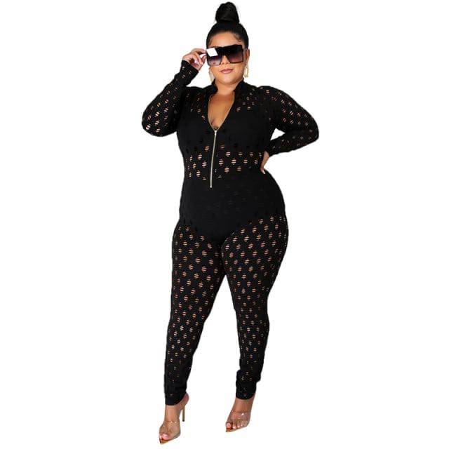 Jumpsuits for BBW Fall Clothes - TheWellBeing4All