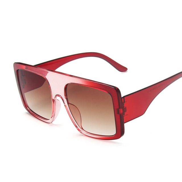 Women Oversized Big Frame Sun Glasses - TheWellBeing4All