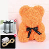 Wedding Decoration Rose Bear Artificial Flower With Box and Light Rose Teddy Bear. Women Girlfriend Birthday Gifts - TheWellBeing4All