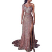 Elegant Abendkleider Long Evening Dresses Sexy One Shoulder Sleeveless Robe De Soiree Ever Pretty Formal Party Dress Prom Gowns - TheWellBeing4All