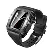 Stainless Steel Case and Band Combo for Apple Watch Series 7/6/5/4/3/SE - Quick Installation, Waterproof, and Adjustable - Classic Design for Any Occasion - Compatible with 41mm/44mm/45mm - TheWellBeing4All