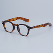 Retro Vintage Polygon Square Acetate Frame Men - TheWellBeing4All