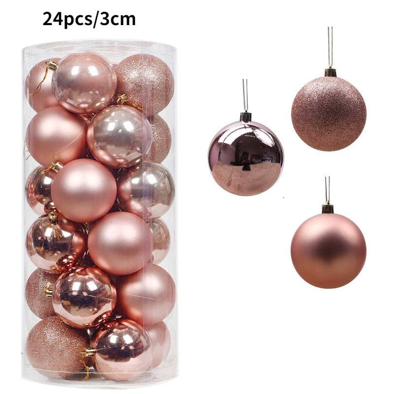 TheWellBeing™️Christmas Ball Ornaments for Tree Decoration - TheWellBeing4All