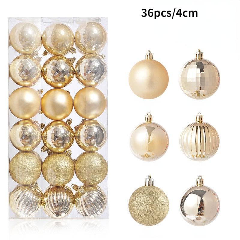 TheWellBeing™️Christmas Ball Ornaments for Tree Decoration - TheWellBeing4All