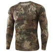 Quick-drying Camouflage T-shirts Breathable Long-sleeved Military Clothes - TheWellBeing4All