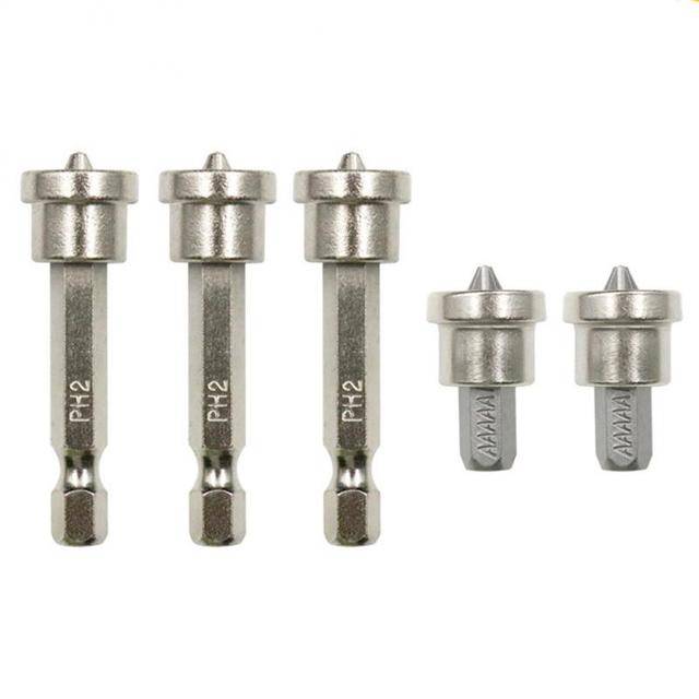 Magnetic Positioning Screwdriver Bits Head 25/50MM Woodworking Screw Hex Shank Positioning Bit Batch Head - TheWellBeing4All