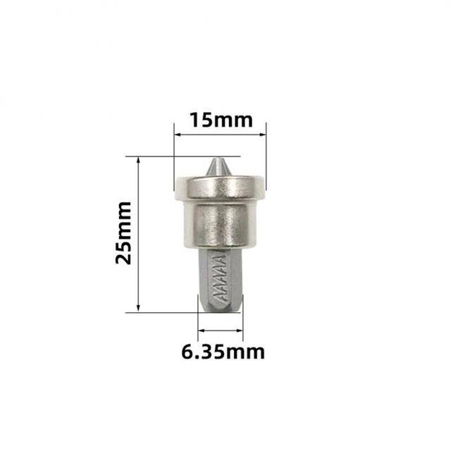 Magnetic Positioning Screwdriver Bits Head 25/50MM Woodworking Screw Hex Shank Positioning Bit Batch Head - TheWellBeing4All