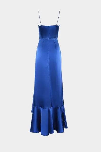 Trendyol Flywheel Detailed Evening & Prom Gown TPRSS20AE0198 - TheWellBeing4All