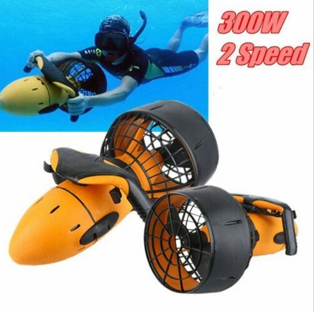 Waterproof 300W Electric Underwater Scooter - TheWellBeing4All