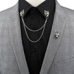 Man Suit Shirt Collar Tassel Chain - TheWellBeing4All