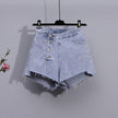 two piece set for women vest amd see through mesh top and denim shorts set for BBW - TheWellBeing4All