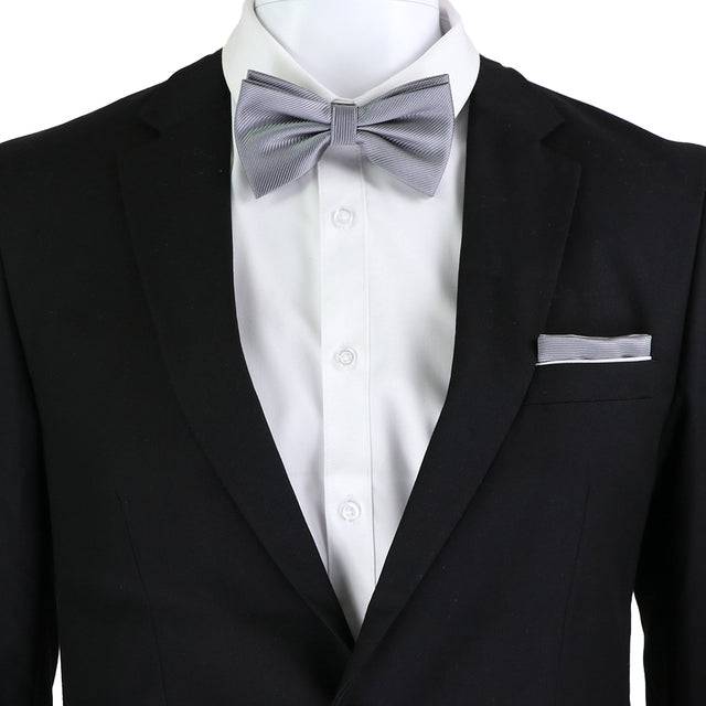 Solid Color Bow Tie Set - TheWellBeing4All