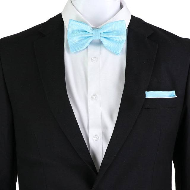 Solid Color Bow Tie Set - TheWellBeing4All