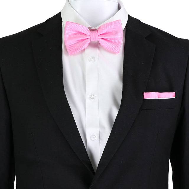 Solid Color Bow Tie Set - TheWellBeing4All