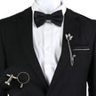 Solid Color Bow Tie Set - TheWellBeing4All