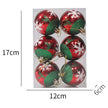 6Pcs Christmas Pendant Electroplating Candy Xmas Ball Christmas Tree Ornaments - TheWellBeing4All