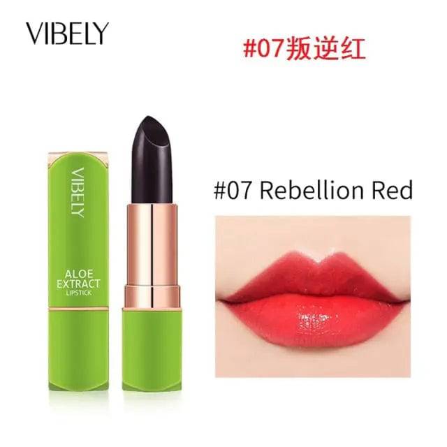 Lip Balm 7 Color Color Natural Aloe Vera Lipstick Long Lasting Moisturizing Makeup Cosmetics for Women - TheWellBeing4All