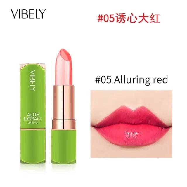 Lip Balm 7 Color Color Natural Aloe Vera Lipstick Long Lasting Moisturizing Makeup Cosmetics for Women - TheWellBeing4All