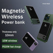 Magnetic Power bank Wireless Charger Max External Auxiliary Battery Pack - TheWellBeing4All