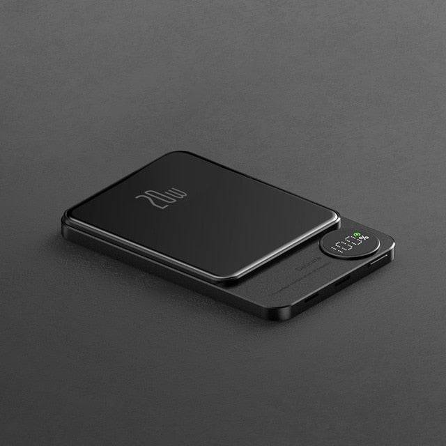 Magnetic Power bank Wireless Charger Max External Auxiliary Battery Pack - TheWellBeing4All