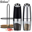 Automatic Salt Pepper Mill Grinder Electric Stainless Steel - TheWellBeing4All