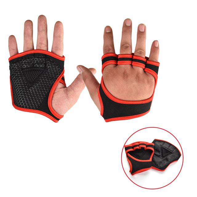 Weight Lifting Training Gloves Women Men Fitness Gloves Body Building Sport Gymnastics Grip Gym Hand Palm Wrist Protector Gloves - TheWellBeing4All