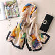 Scarves soft long print silk scarves lady shawl and wrap - TheWellBeing4All