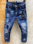 Ripped Paint Dot Jeans For Men - TheWellBeing4All