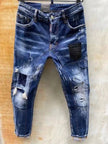 Ripped Paint Dot Jeans For Men - TheWellBeing4All