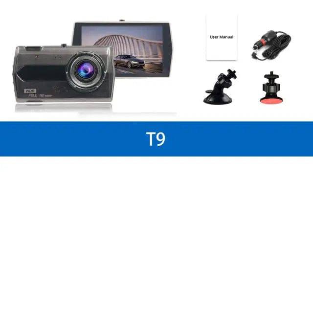 Dual Lens Dashcam Front+Rear Night Vision Video Recorder G-Sensor Auto Registrator - TheWellBeing4All