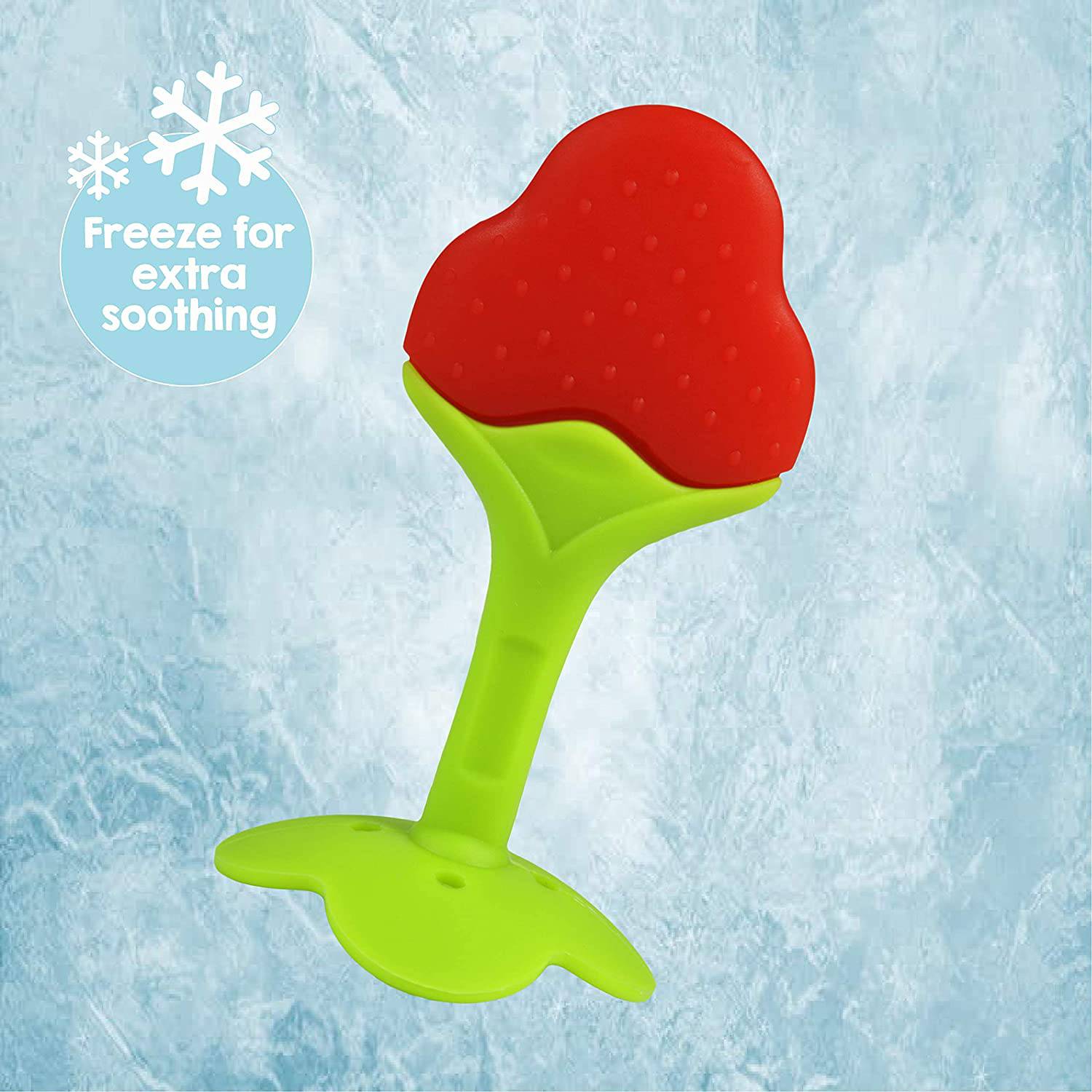 Teething Baby Toy Silicone Teether for Teeth Babies Accessories Newborn Fruit Sucking Chew Toys For Newborn Baby BPA-Fre Gift - TheWellBeing4All