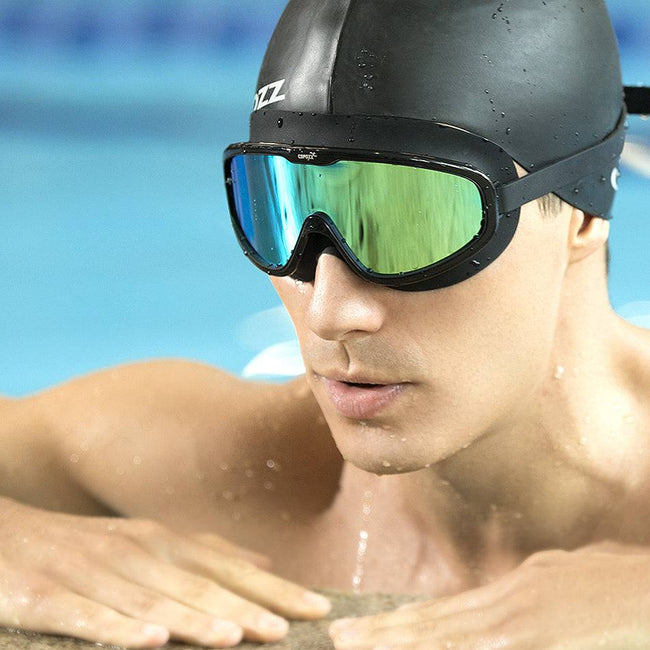 Anti-fog Swimming Goggles Whole Shaped Lens UV Protection - TheWellBeing4All