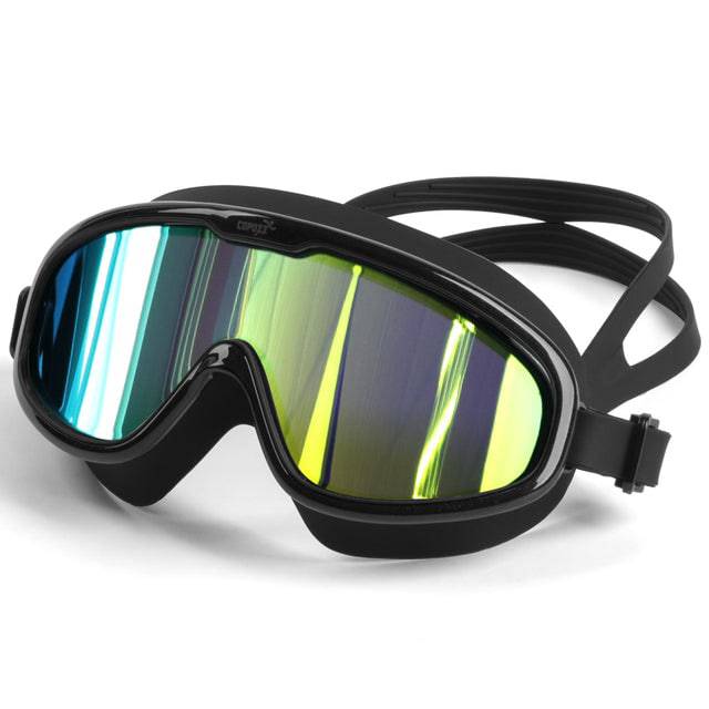 Anti-fog Swimming Goggles Whole Shaped Lens UV Protection - TheWellBeing4All