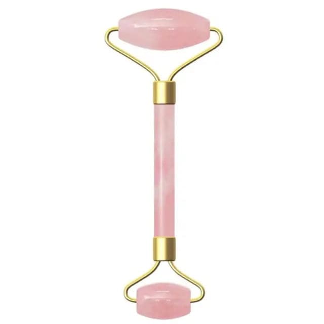 Jade Massage Roller GuaSha Scraper Yoni Egg Set Natural Rose Quartz Face Massage Roller Gouache Scraper Kegel Exercise Jade Ball - TheWellBeing4All