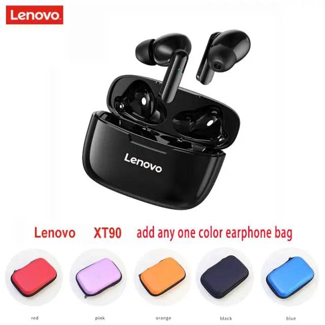 Original Lenovo TWS Wireless Bluetooth 5.0 Earphone LED Display Headset Volume Control HIFI Stereo Waterproof Sports Earbuds - TheWellBeing4All