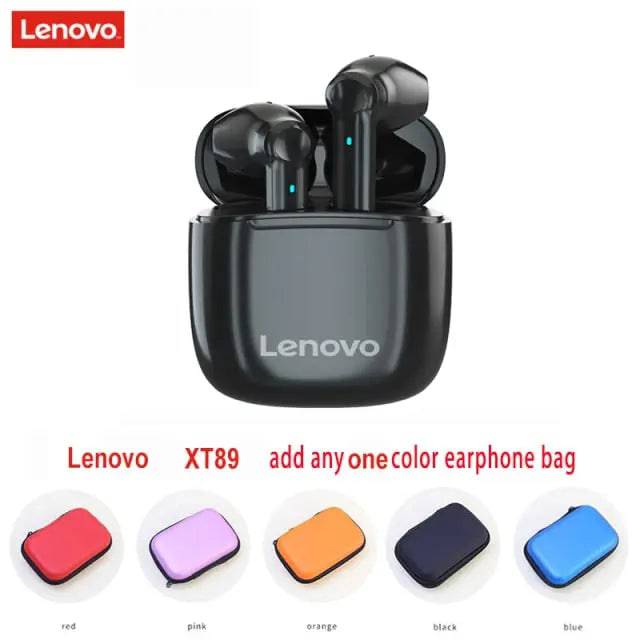 Original Lenovo TWS Wireless Bluetooth 5.0 Earphone LED Display Headset Volume Control HIFI Stereo Waterproof Sports Earbuds - TheWellBeing4All