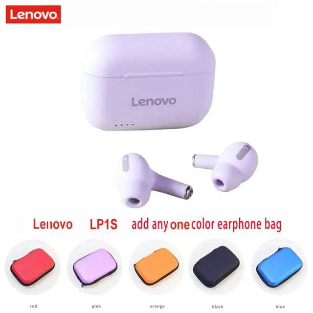 Original Lenovo TWS Wireless Bluetooth 5.0 Earphone LED Display Headset Volume Control HIFI Stereo Waterproof Sports Earbuds - TheWellBeing4All