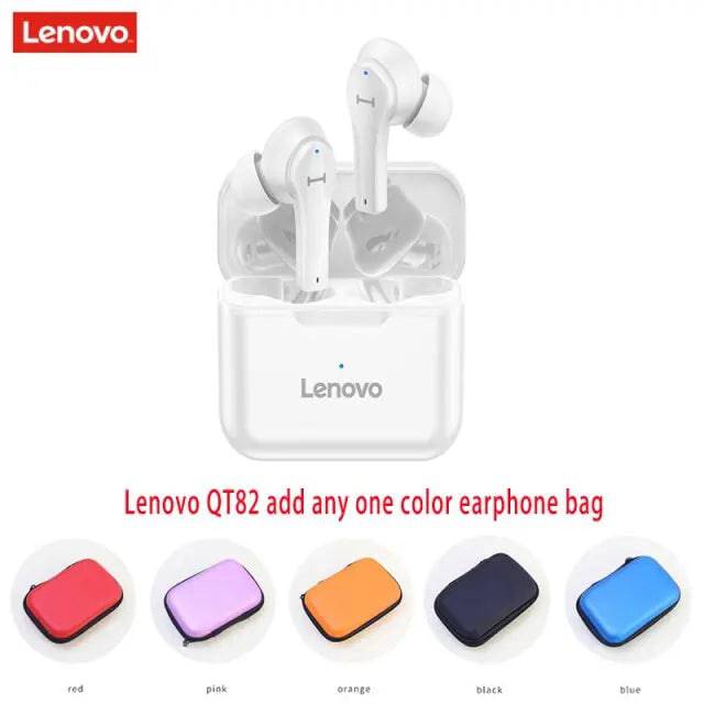 Original Lenovo TWS Wireless Bluetooth 5.0 Earphone LED Display Headset Volume Control HIFI Stereo Waterproof Sports Earbuds - TheWellBeing4All