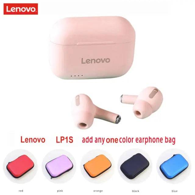 Original Lenovo TWS Wireless Bluetooth 5.0 Earphone LED Display Headset Volume Control HIFI Stereo Waterproof Sports Earbuds - TheWellBeing4All