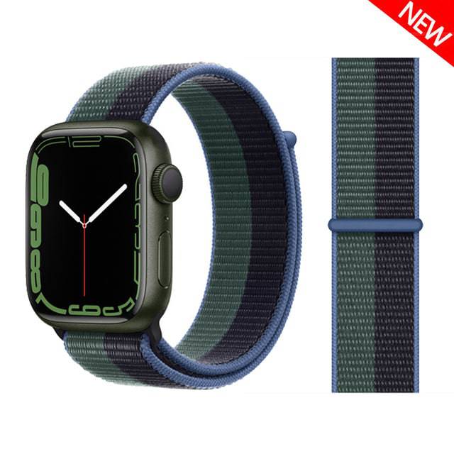 Nylon Loop Strap Band  For Apple Watch - TheWellBeing4All