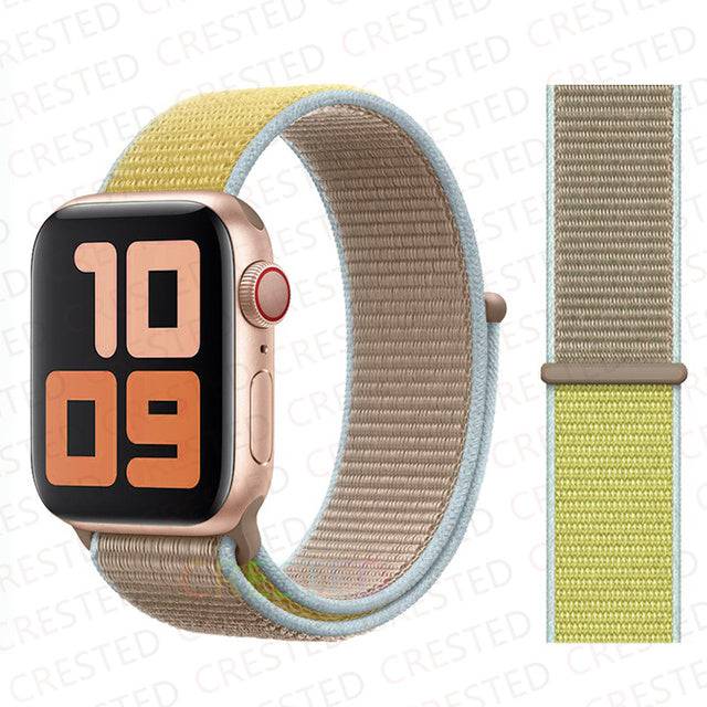 Nylon Loop Strap Band  For Apple Watch - TheWellBeing4All