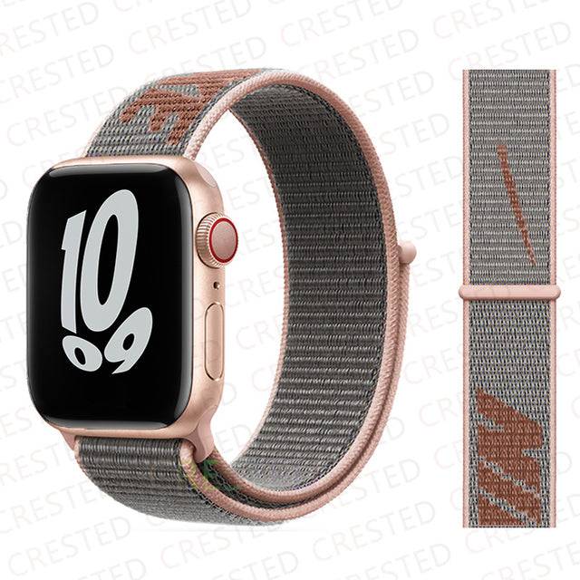 Nylon Loop Strap Band  For Apple Watch - TheWellBeing4All